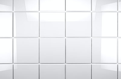 sparkling white tile