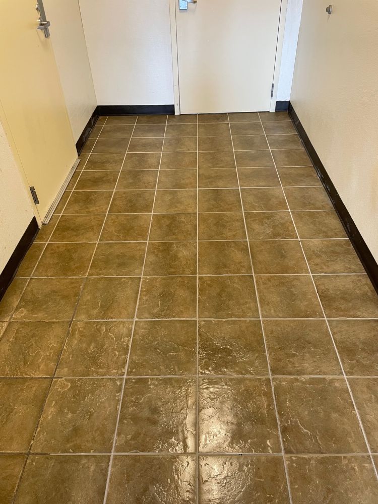 cleaned by professional tile cleaning
